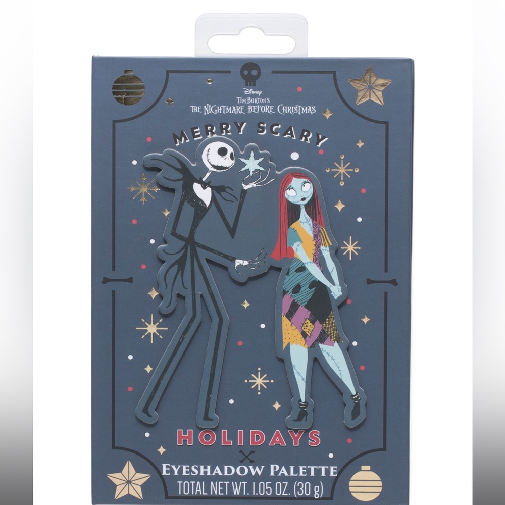 DISNEY'S Nightmare before christmas Eyeshadow holiday palette..